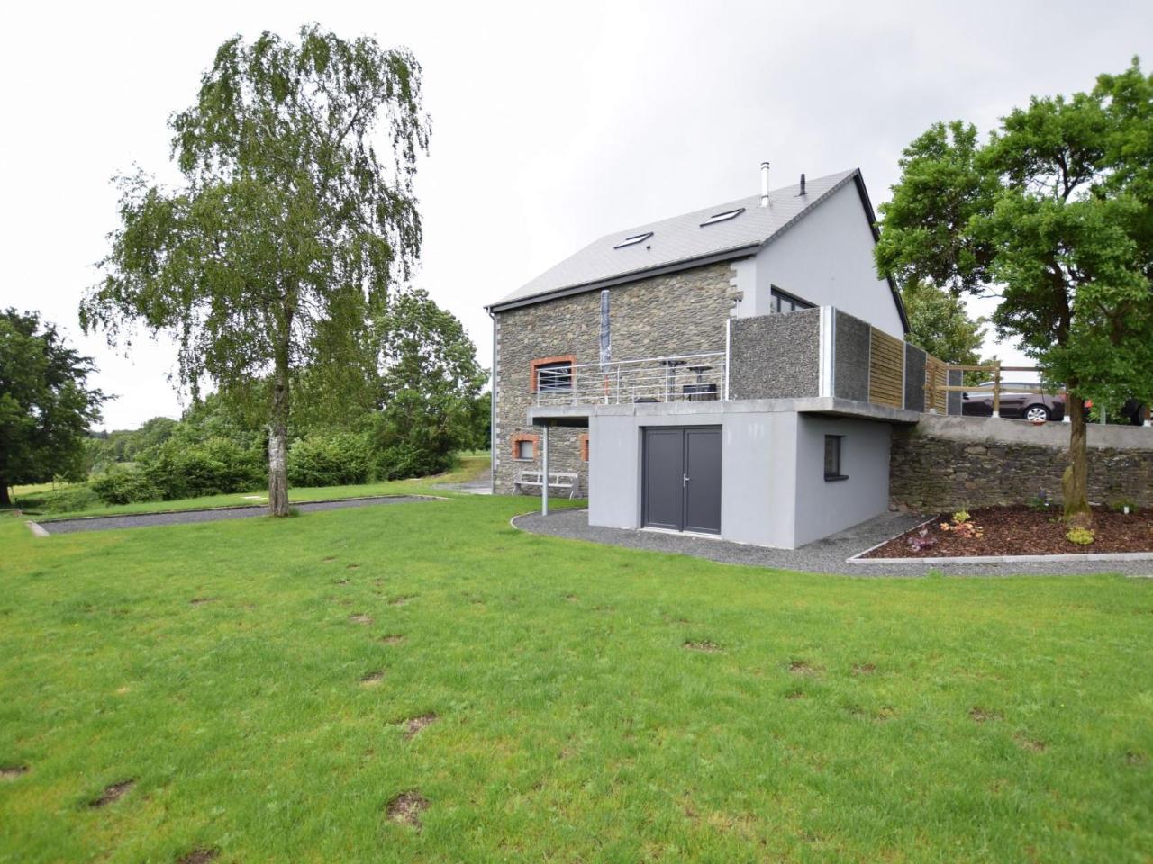 Chic Holiday Home In Noville With Sauna Buitenkant foto